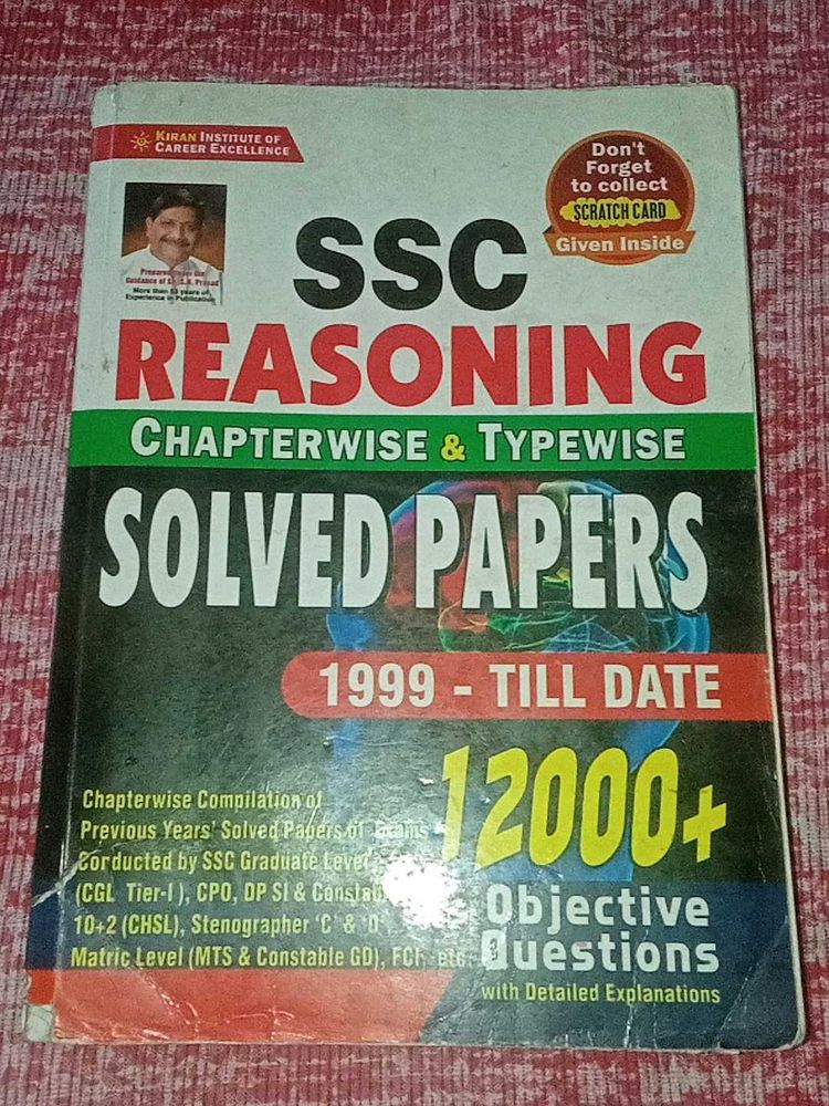 SSC Reasoning Solved Papers - 1999 to Date