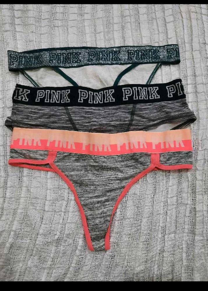 PINK Thong Panties Bundle
