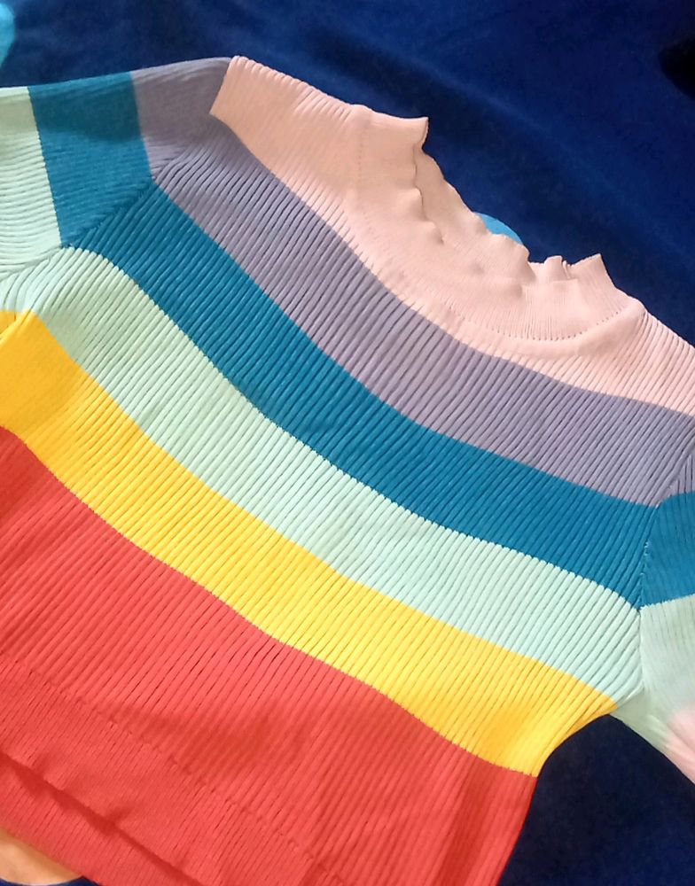 New Multi Colour Top