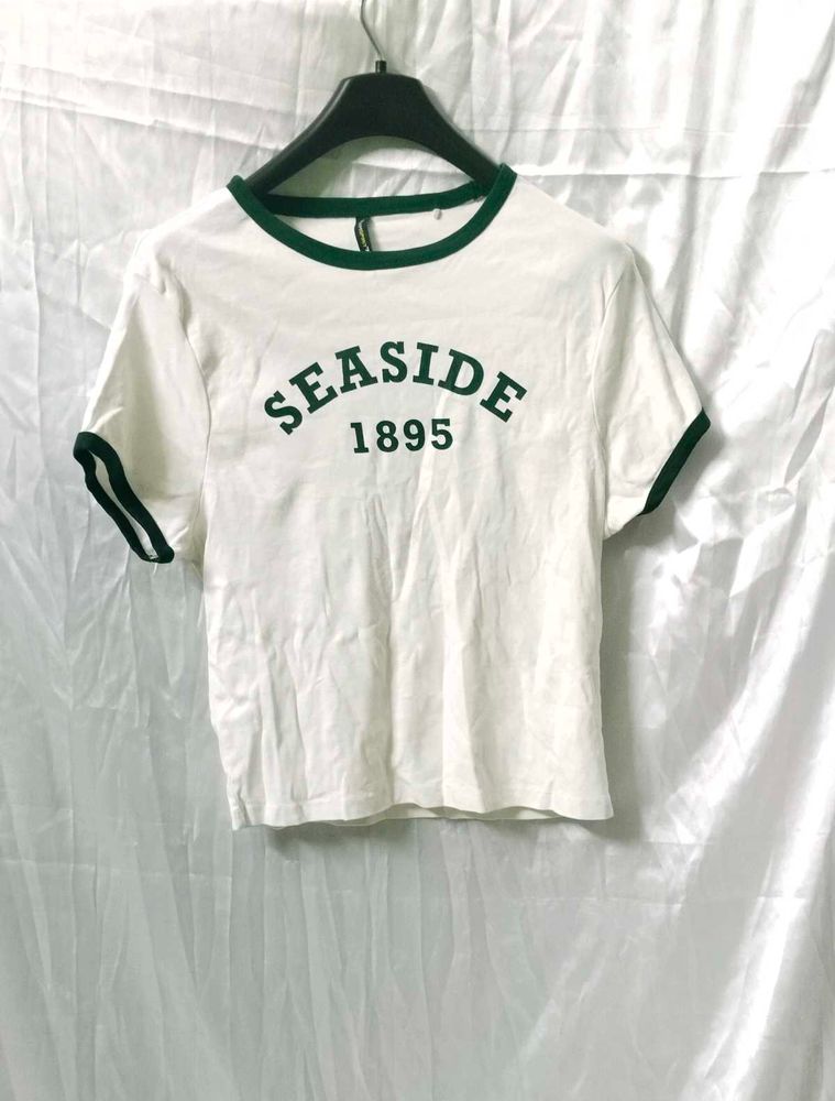 Women Typographic Print Tshirt