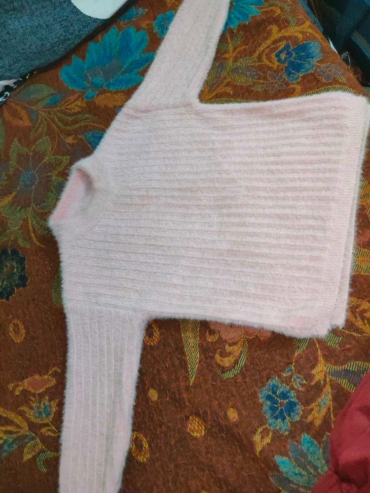 Woolen Fur Soft Cardigan For Girls And Women