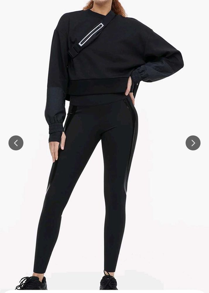 H&amp;M women Stylish Black sports tights