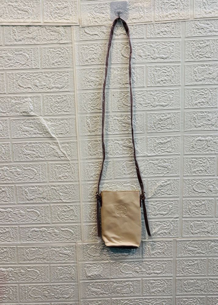 🇺🇸 Starbucks Imported Leather Sling Bag