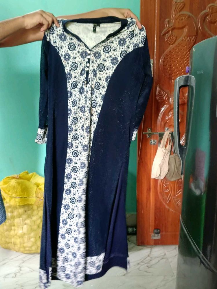 Blue Glitter Dress