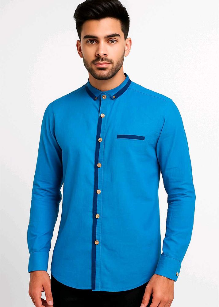 Mark Taylor™ Sky Blue Shirt | M Size | Brand New