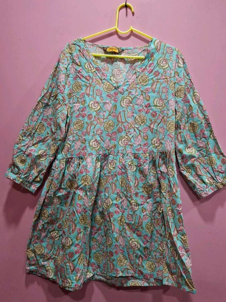 Floral Print kurti