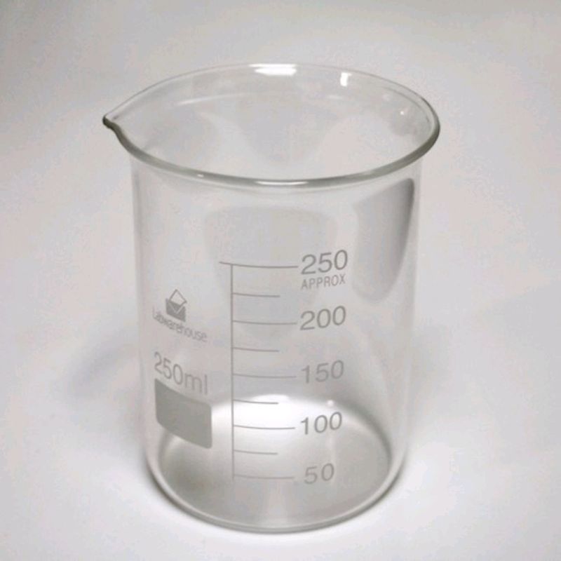 250 ML Glass Bikar Chemistry Lab