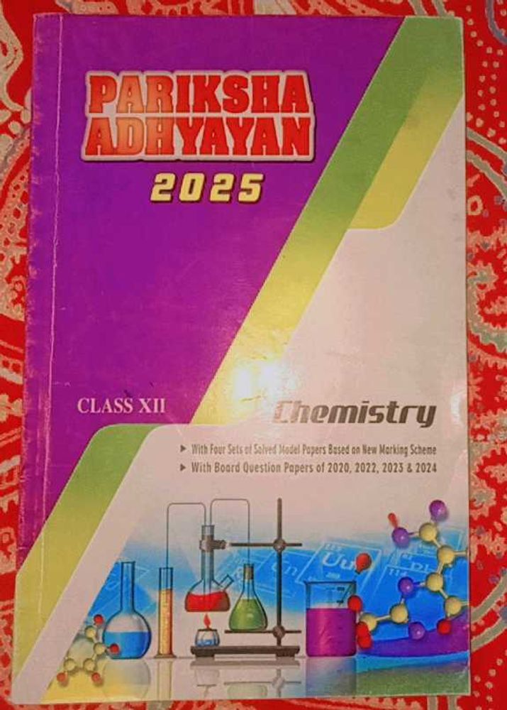 Pariksha Adhyayan 2025 Class XII Chemistry