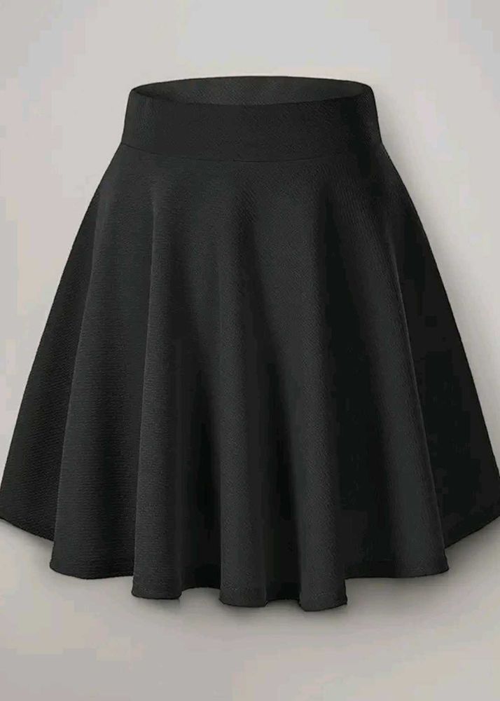 Black Skater Skirt