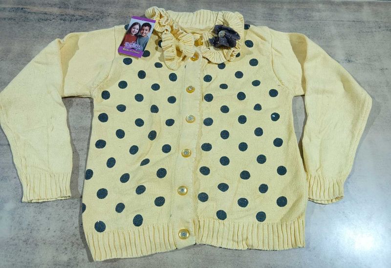 Cute Polka Dot Cardigan