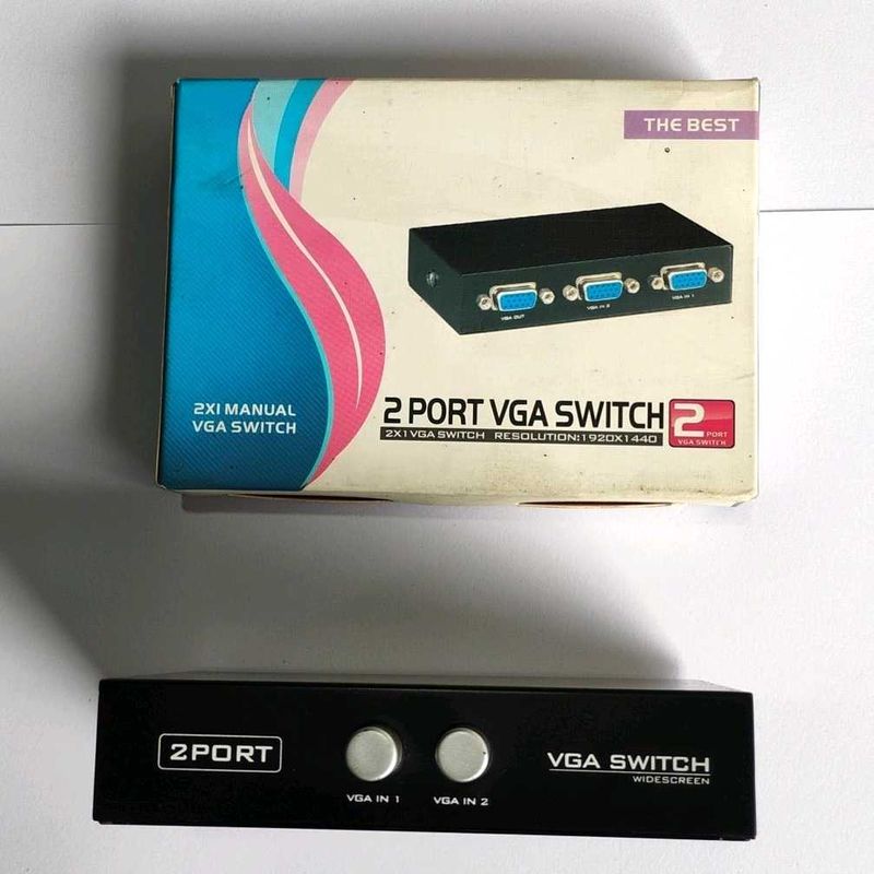 2 Port VGA Switch