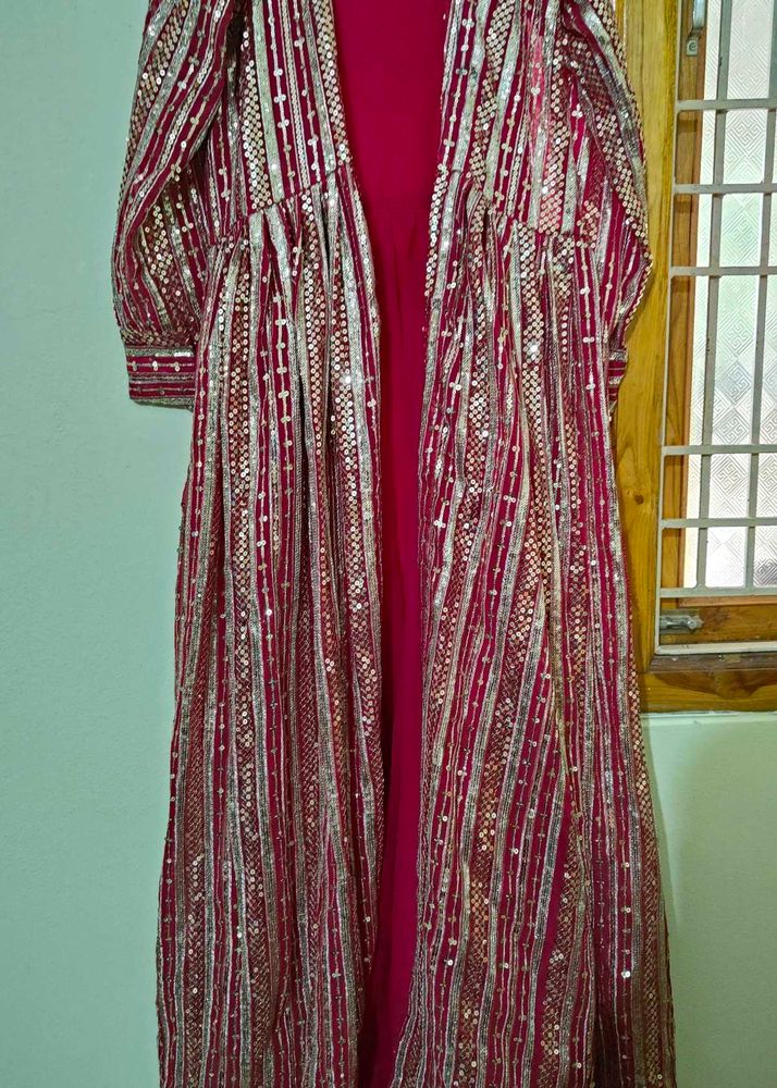 Elegant Kurta Set with Shrug