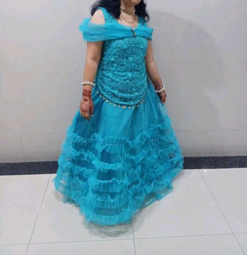 Elegant Blue one piece