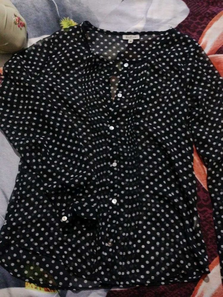 Polka Dot Blouse