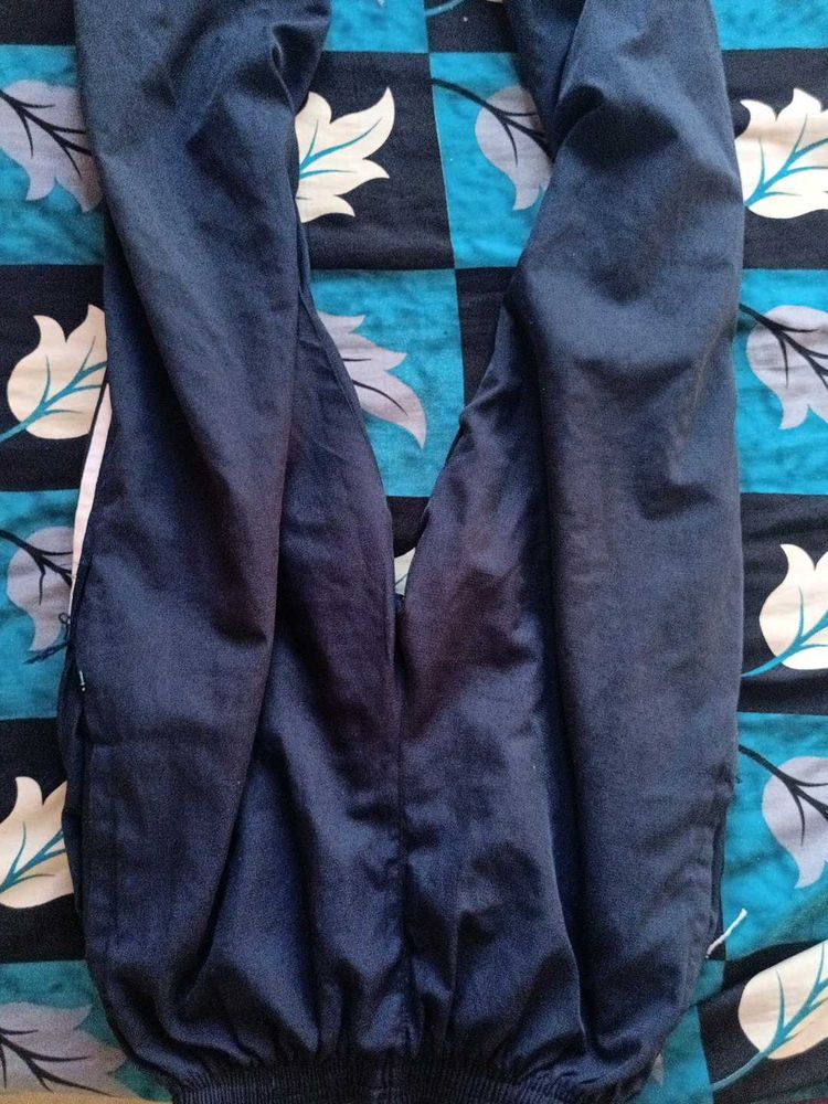 Navy Blue Track Pants