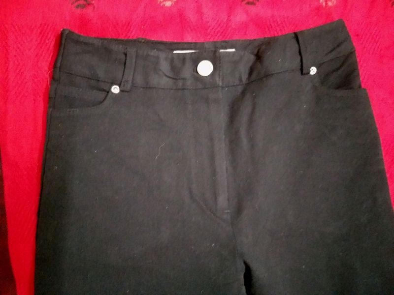 Woman Black Jeans/Trousers