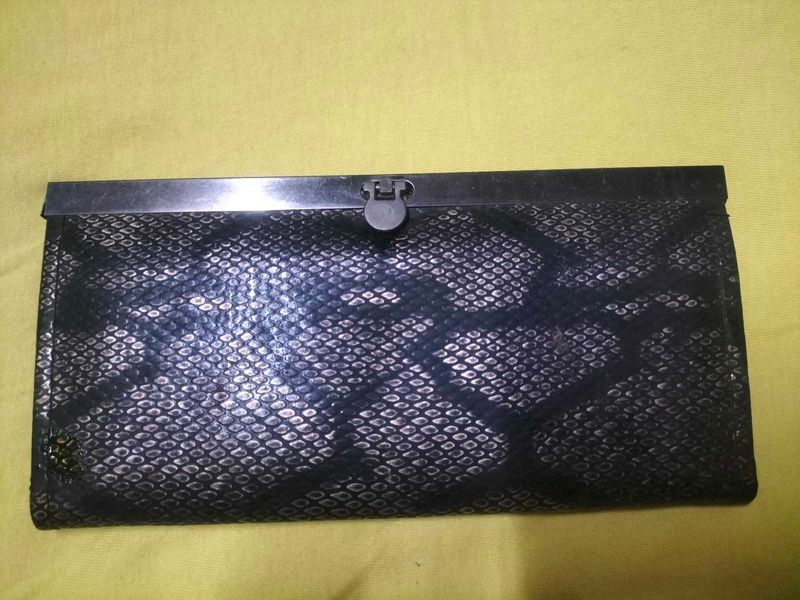 Snake Print Wallet