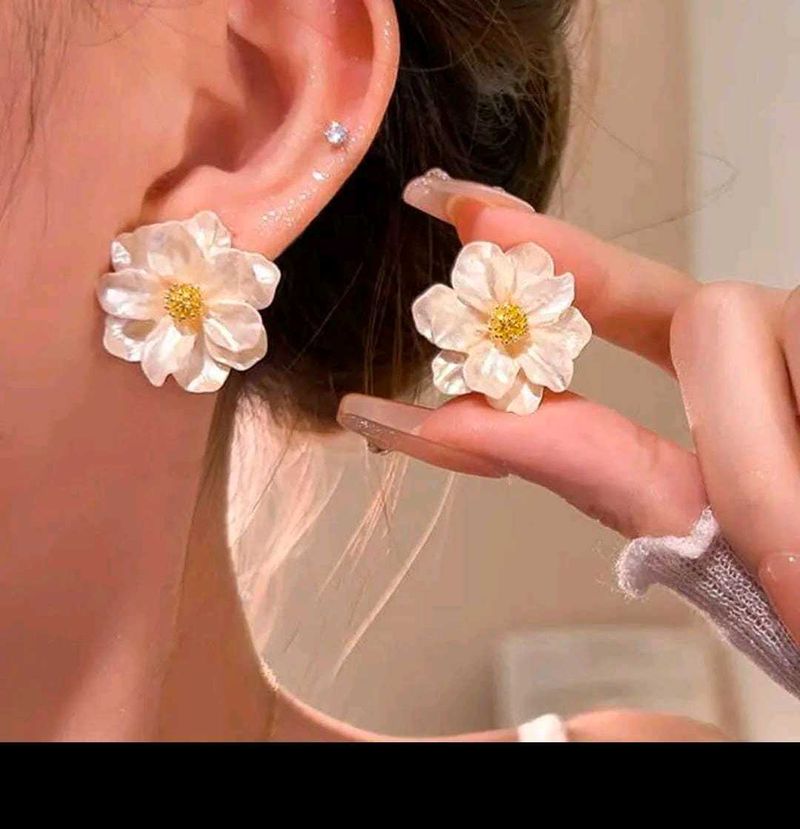 Floral Stud Earrings