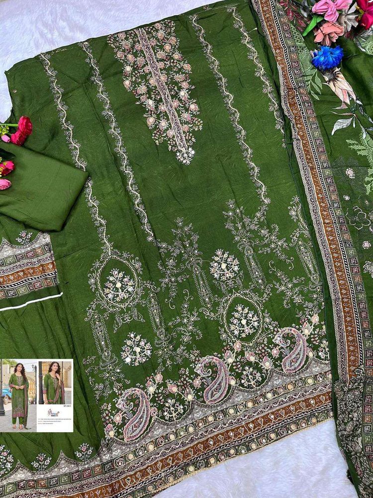 Elegant muslin Suit Set