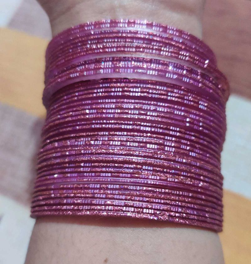 Light Purple Bangles Set