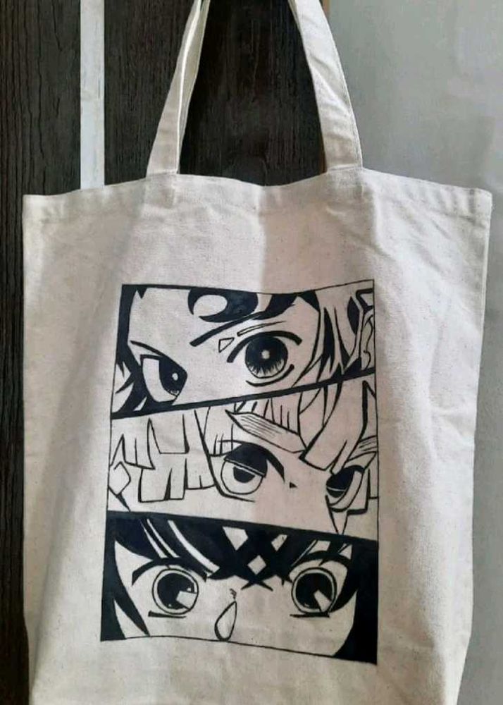 Anime Eyes Tote Bag