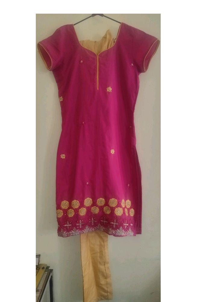 Full Kurta Set Kurat+Bottom