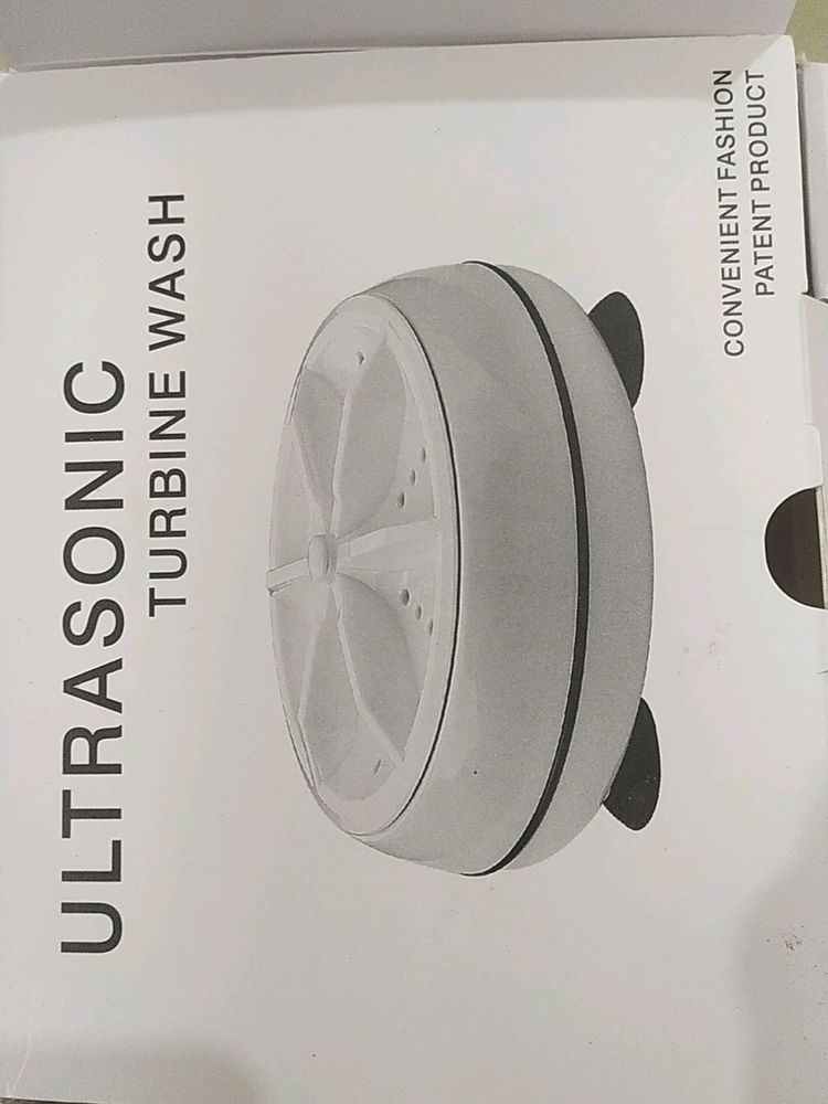 Ultrasonic Turbine Wash Cloth New Unuse