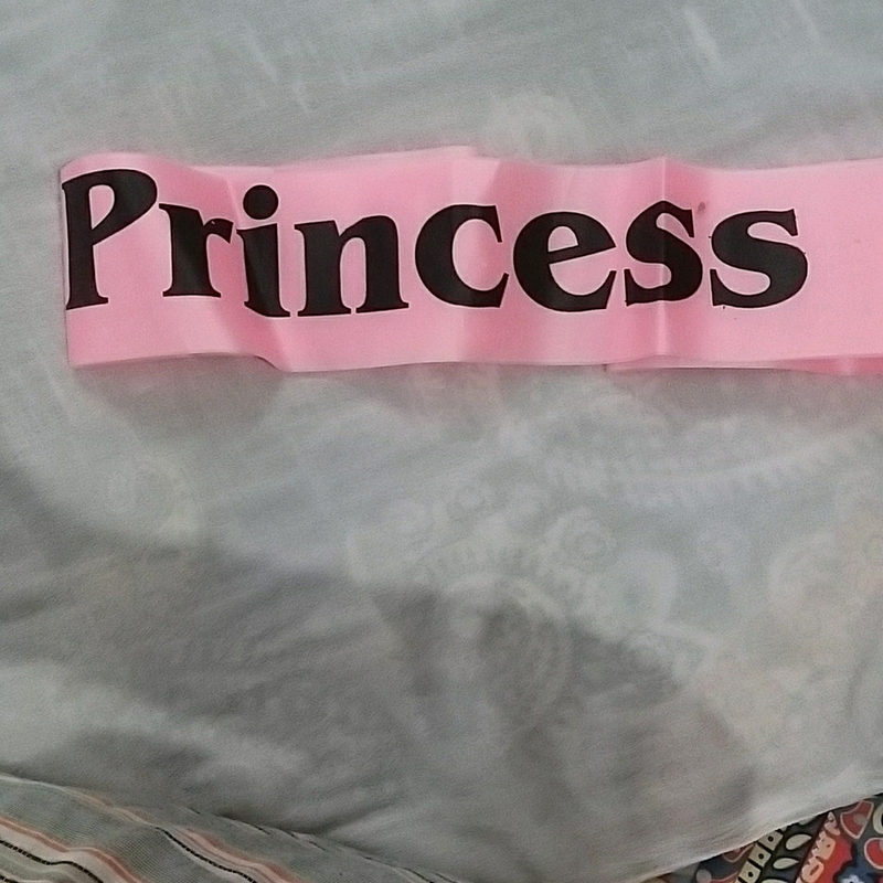 Princess sash