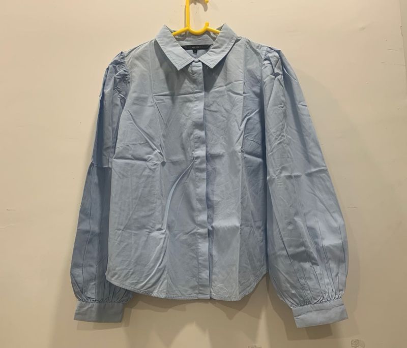 Vero Moda Blue Long Sleeve Shirt
