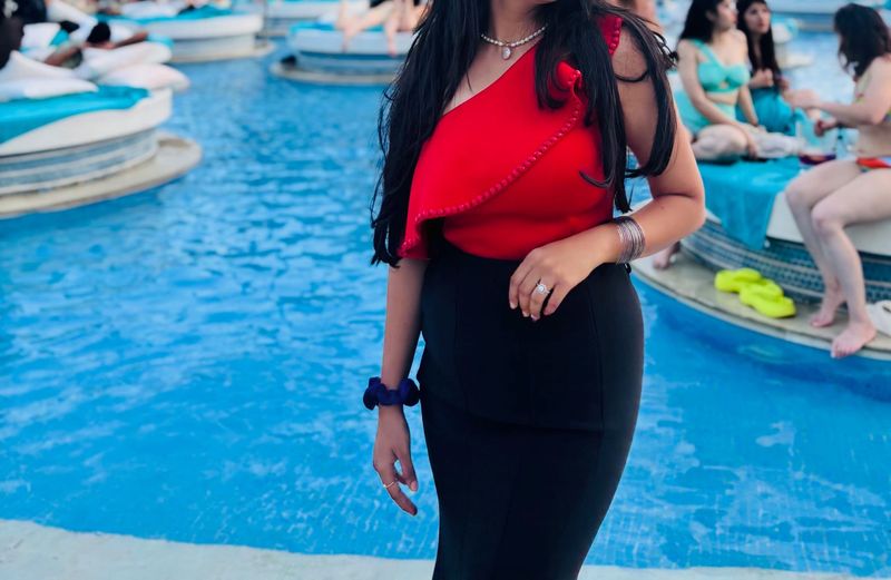 One Shoulder Party Top
