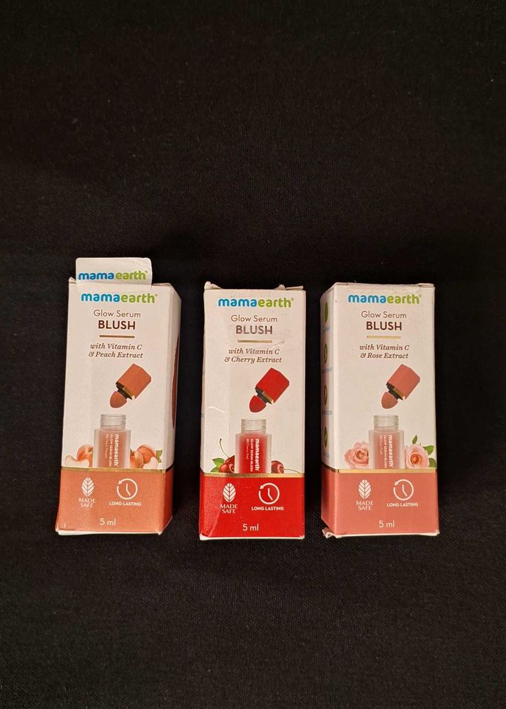 Mamaearth Glow Serum Blush Combo