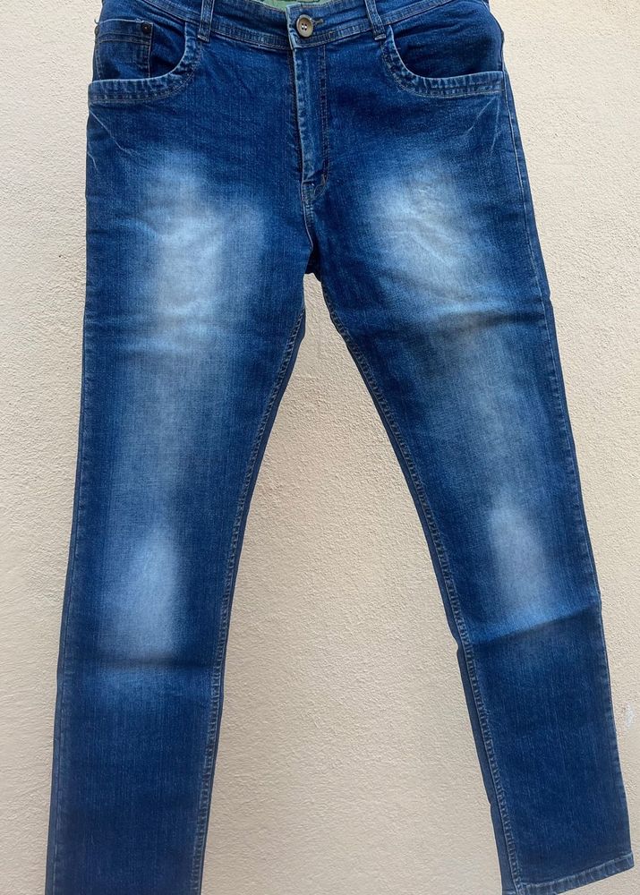 Stylish Blue Denim Jeans