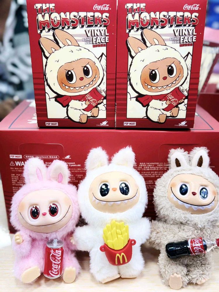 💗✨ LABUBU Pop Mart Series And Coca Cola Serie🥤✨