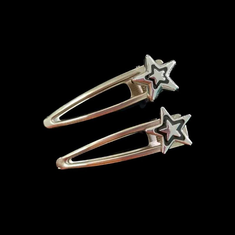 Y2k Star Hairclip
