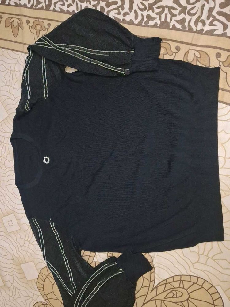 Unique Sleeve Detail Top