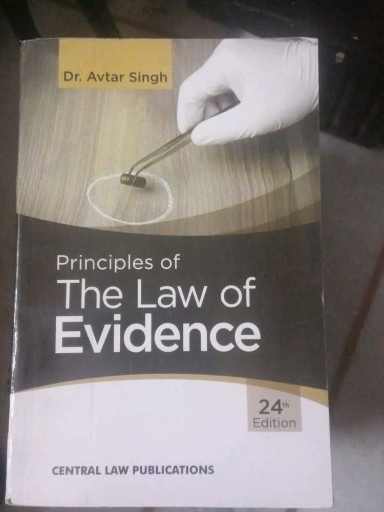 Principles  The Law of Evidenc
