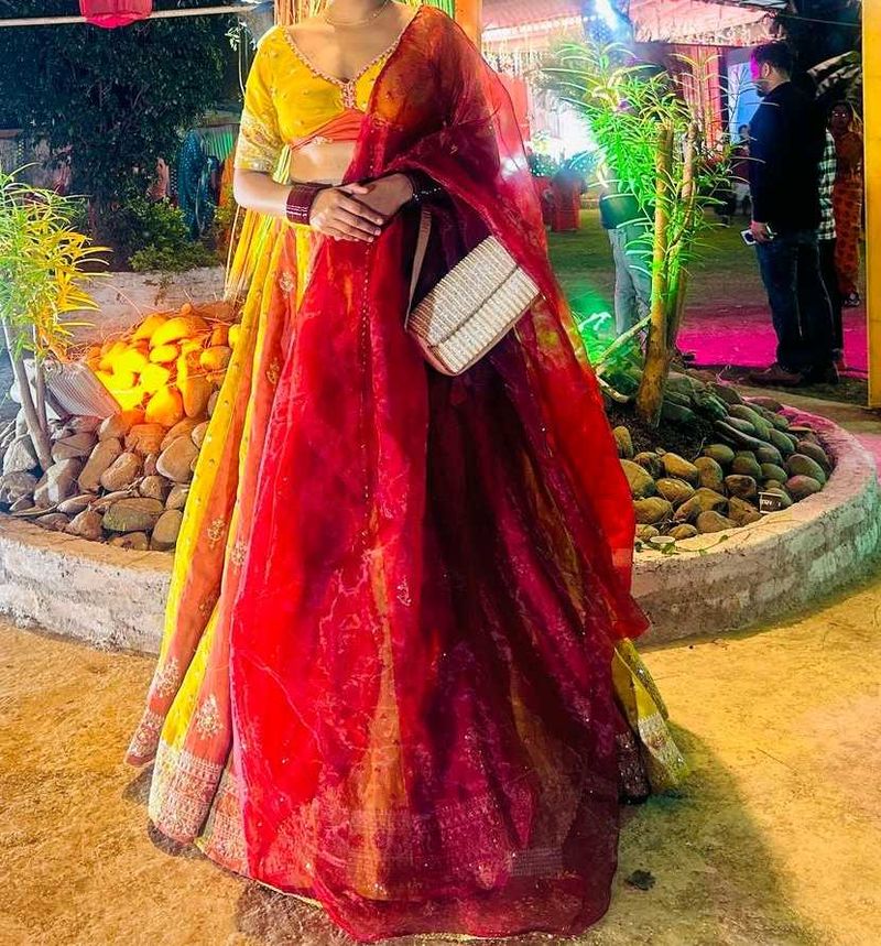Kalidaar  Lehenga And Blouse