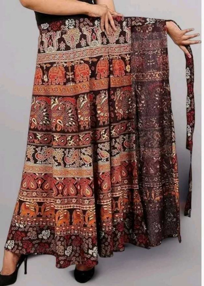 Jaipuri Wrapper Skirt