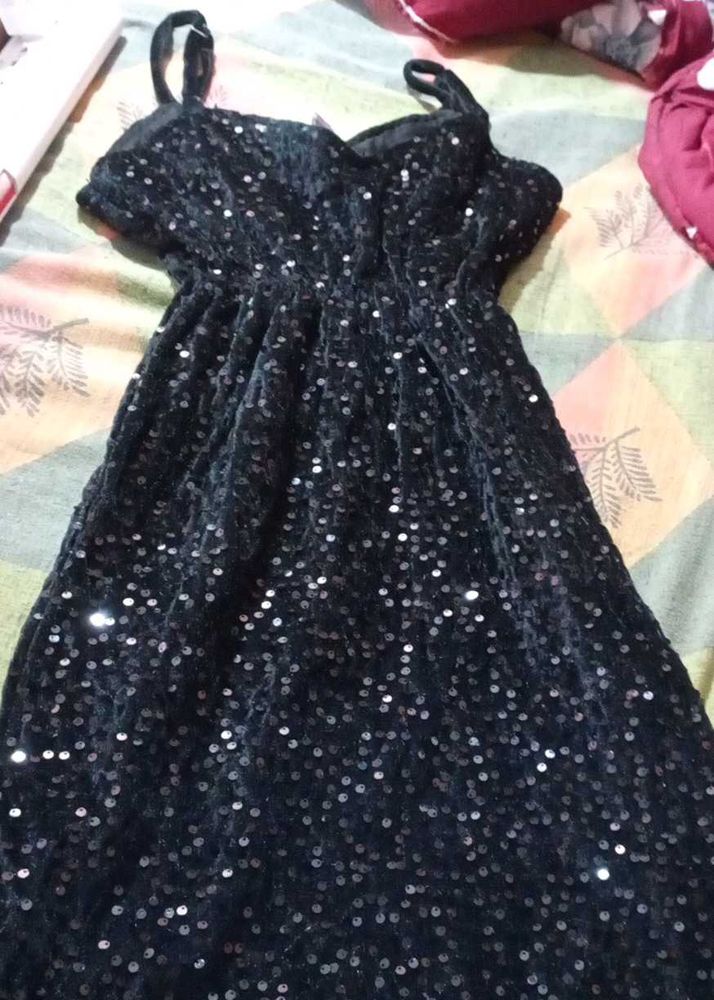 Sparkly Black Dress