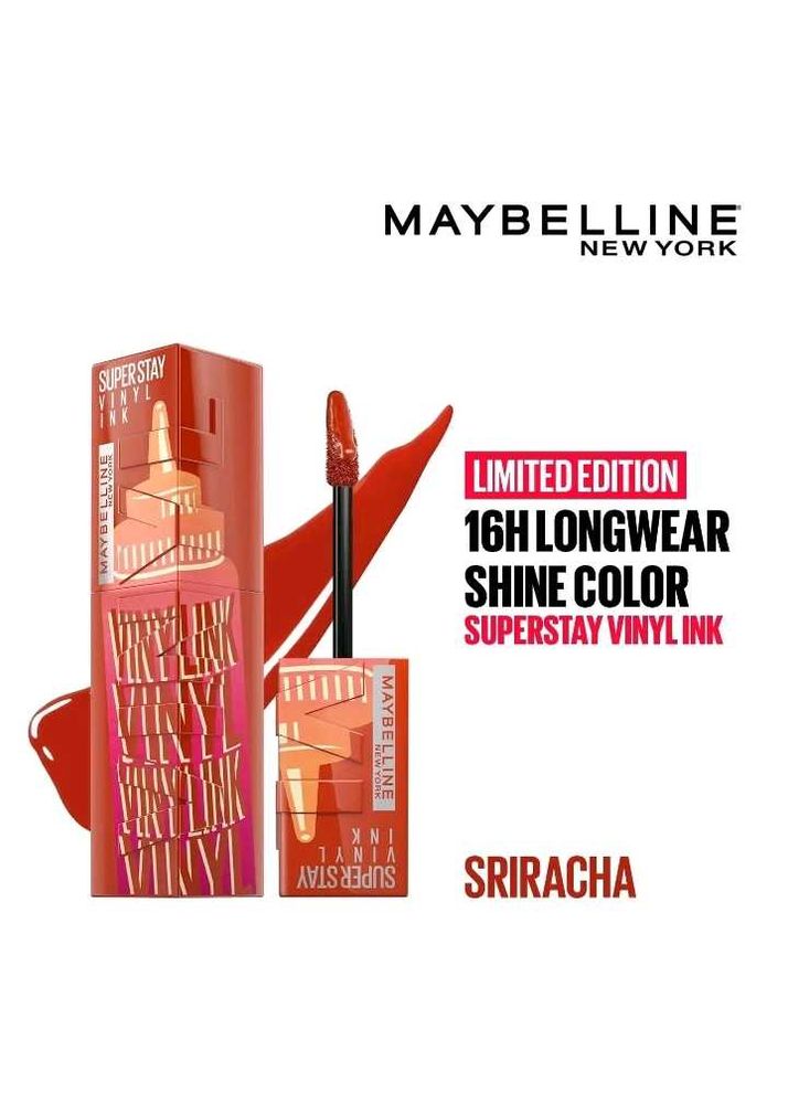 Maybelline Superstay Vinyl Ink - Sriracha