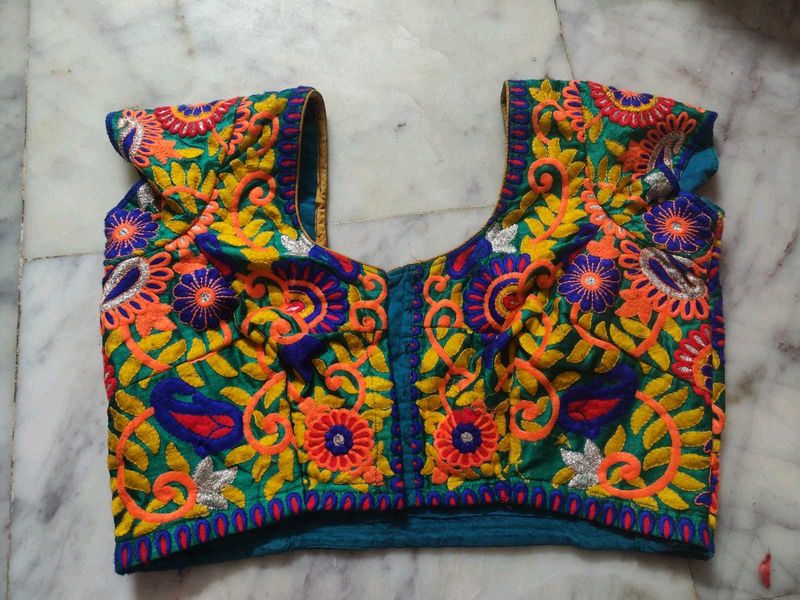 Embroidered Multi Colour Blouse