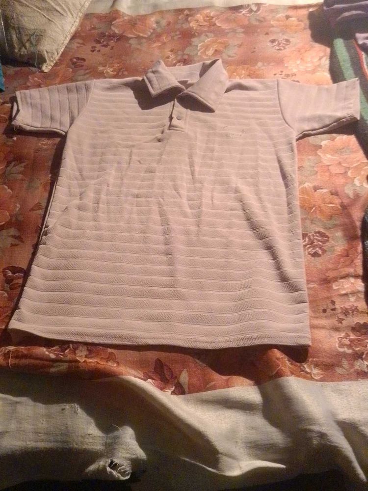 Striped Polo T-Shirt
