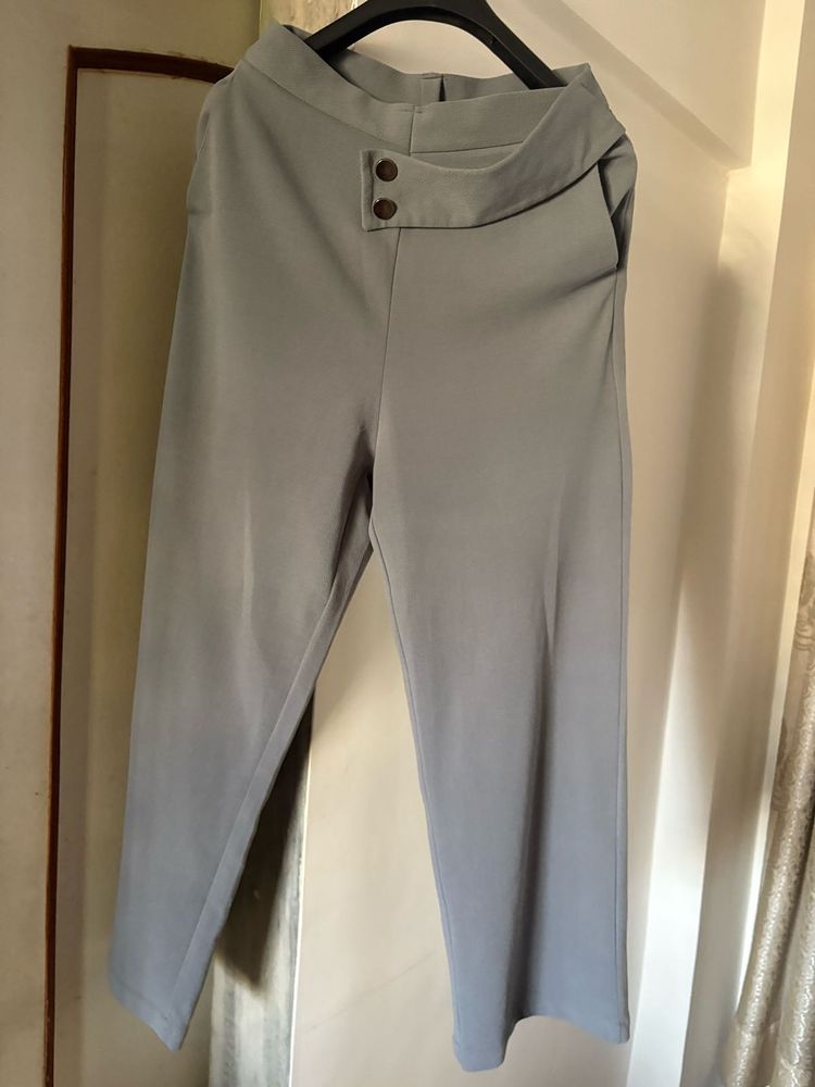 High Waist Formal Trousers