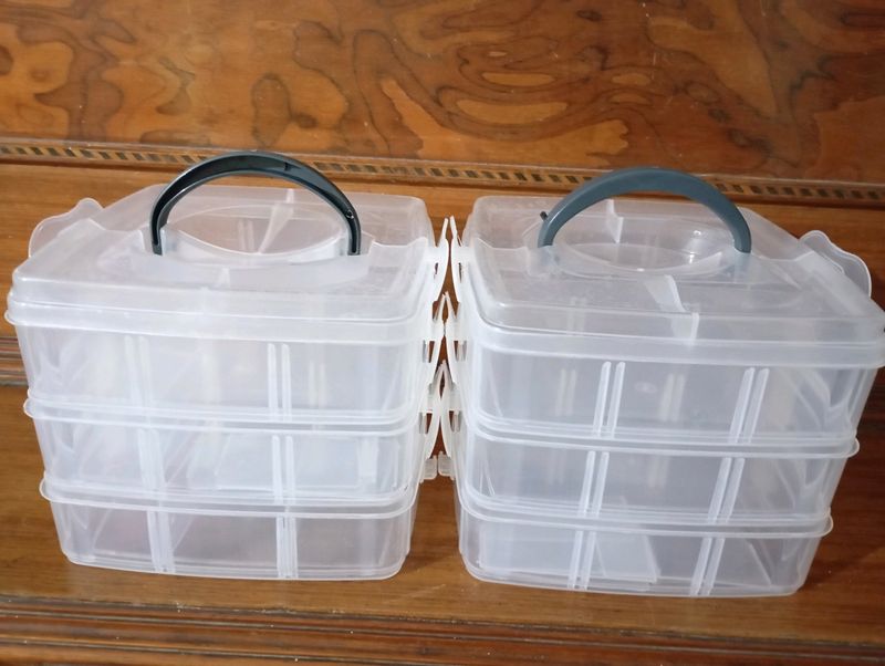 18 grid jewellery organizer