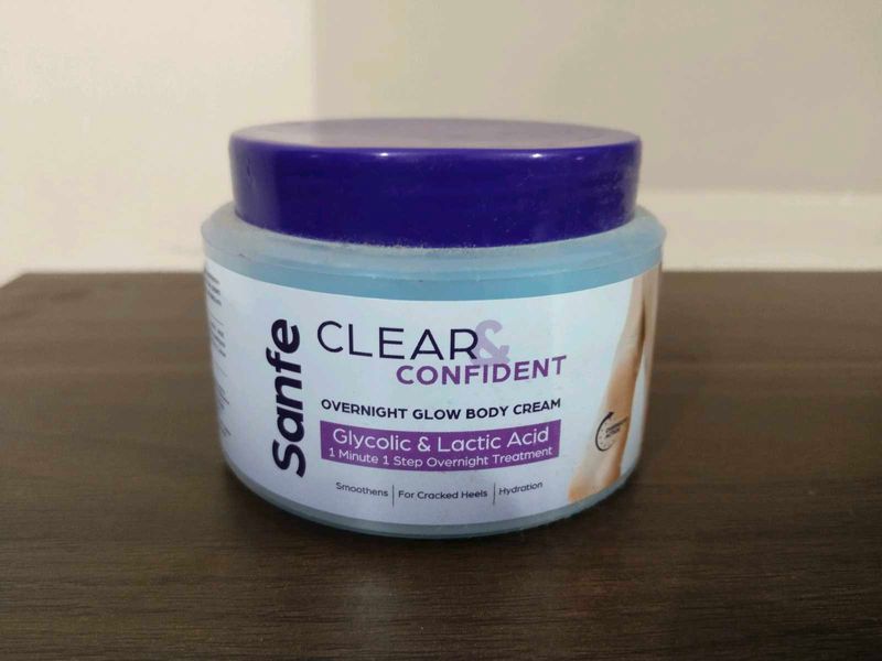 Sanfe Overnight Glow Body Cream