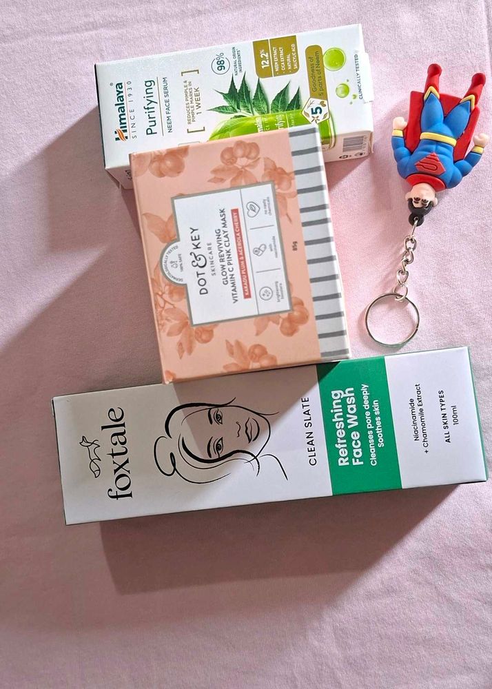 Skincare Bundle: Face Wash, Mask &amp; Serum