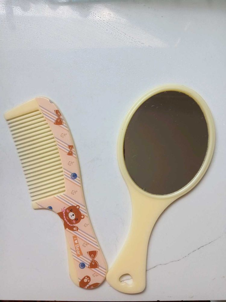 Comb &amp; Mirror Set