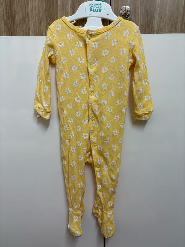 Cute Floral Baby Romper
