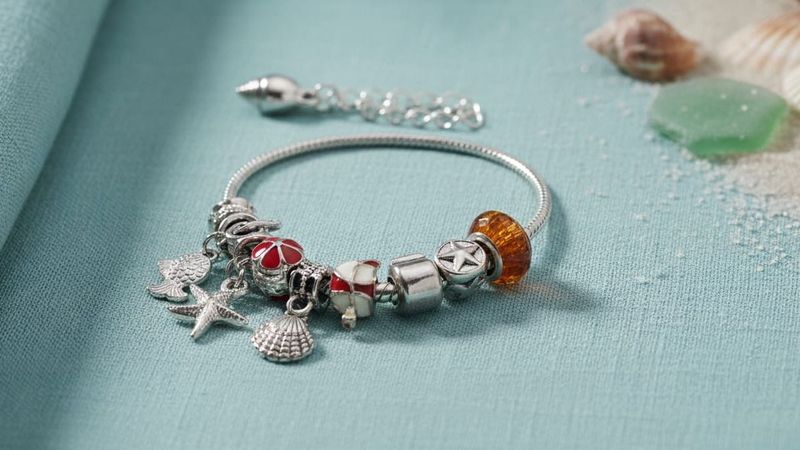 Charm Bracelet and Earrings ❤️