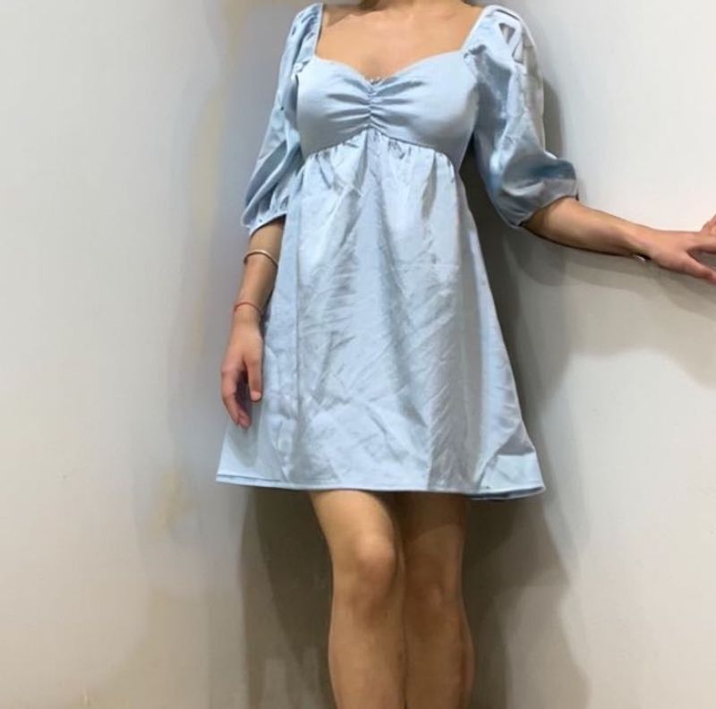Forever 21 Baby Blue Mini Dress